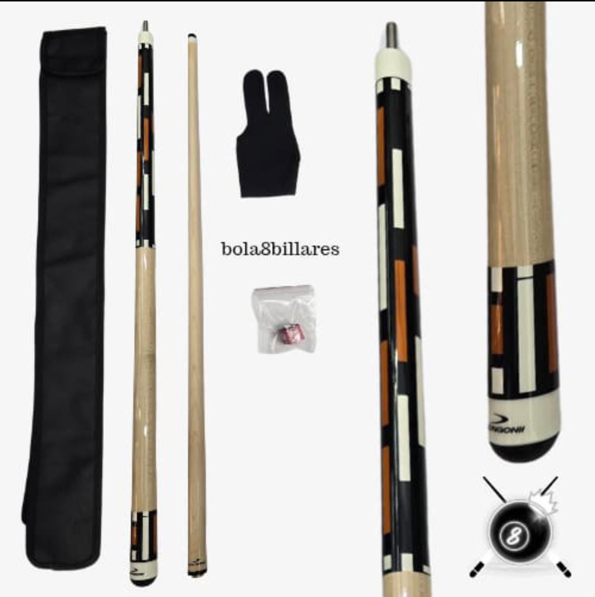 negro, naranja, blanco - Imagen 1